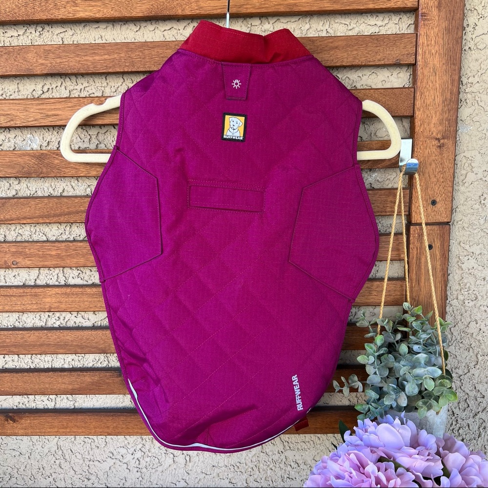 RUFFWEAR Stumptown Insulated Cold Weather Jacket for Dogs, Larkspur Purple, S